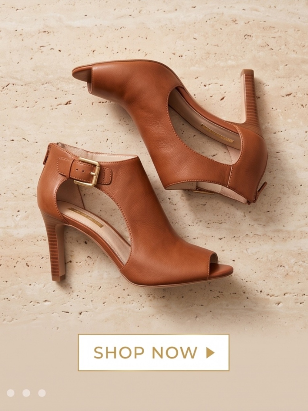 Camel Colored Ankle Bootie